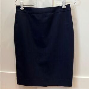 Banana Republic Navy Pencil Skirt Knee-Length Workwear